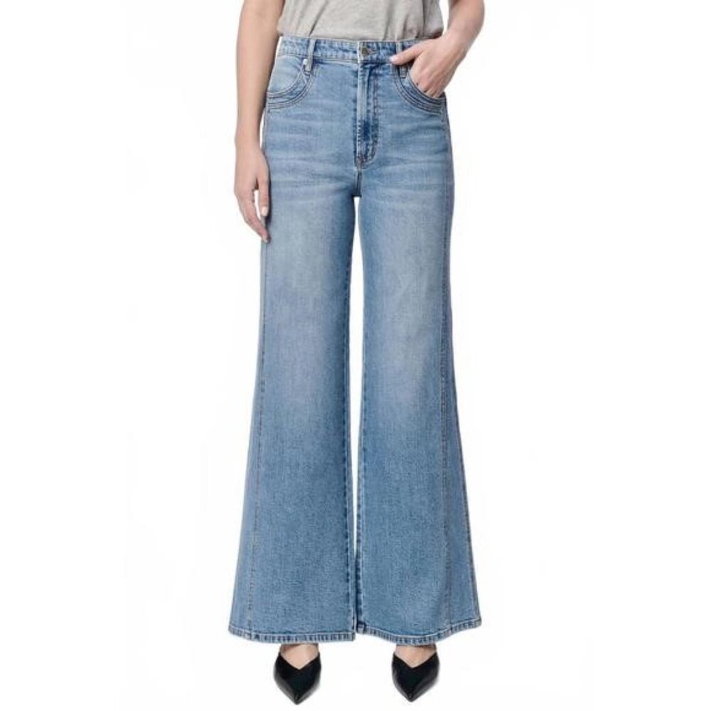 Dear John FIONA High Waist Wide Leg Jeans, size 32, NEW
